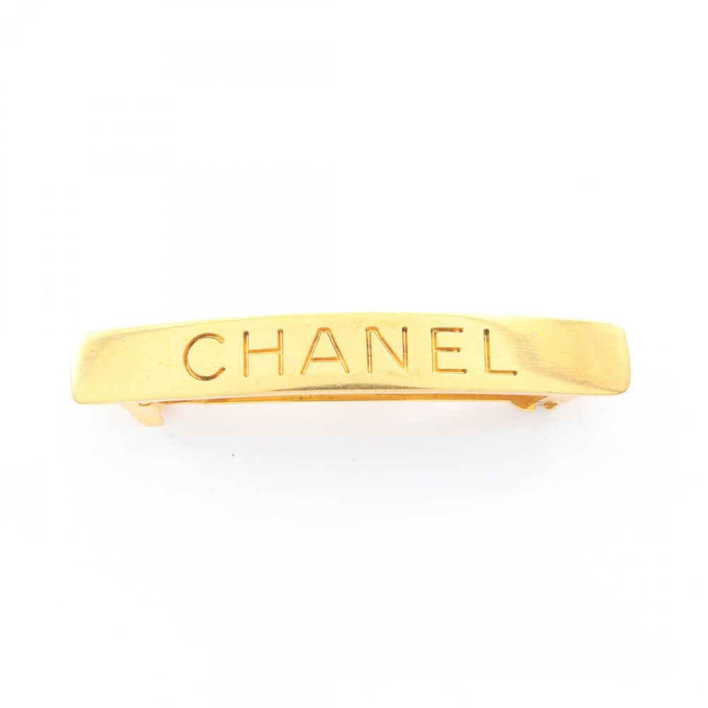 Chanel Logo 97P Hair Clip Accessary #295924C50B